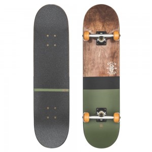 TABLA SKATE COMPLETA GLOBE G2 HALF DIP 2 DARK MAPLE HUNTER GREEN 8.0"